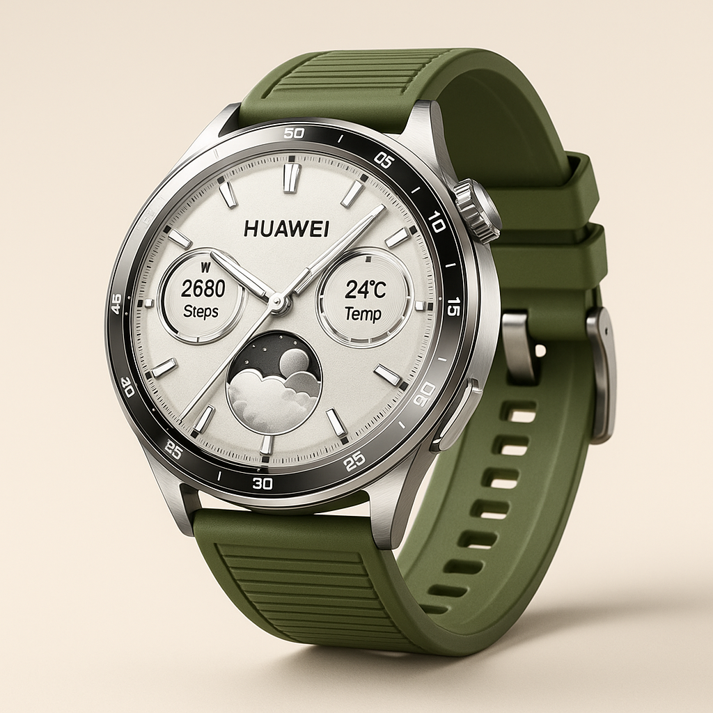 Huawei Watch GT 4 Pro premium smartwatch with AMOLED screen and titanium body